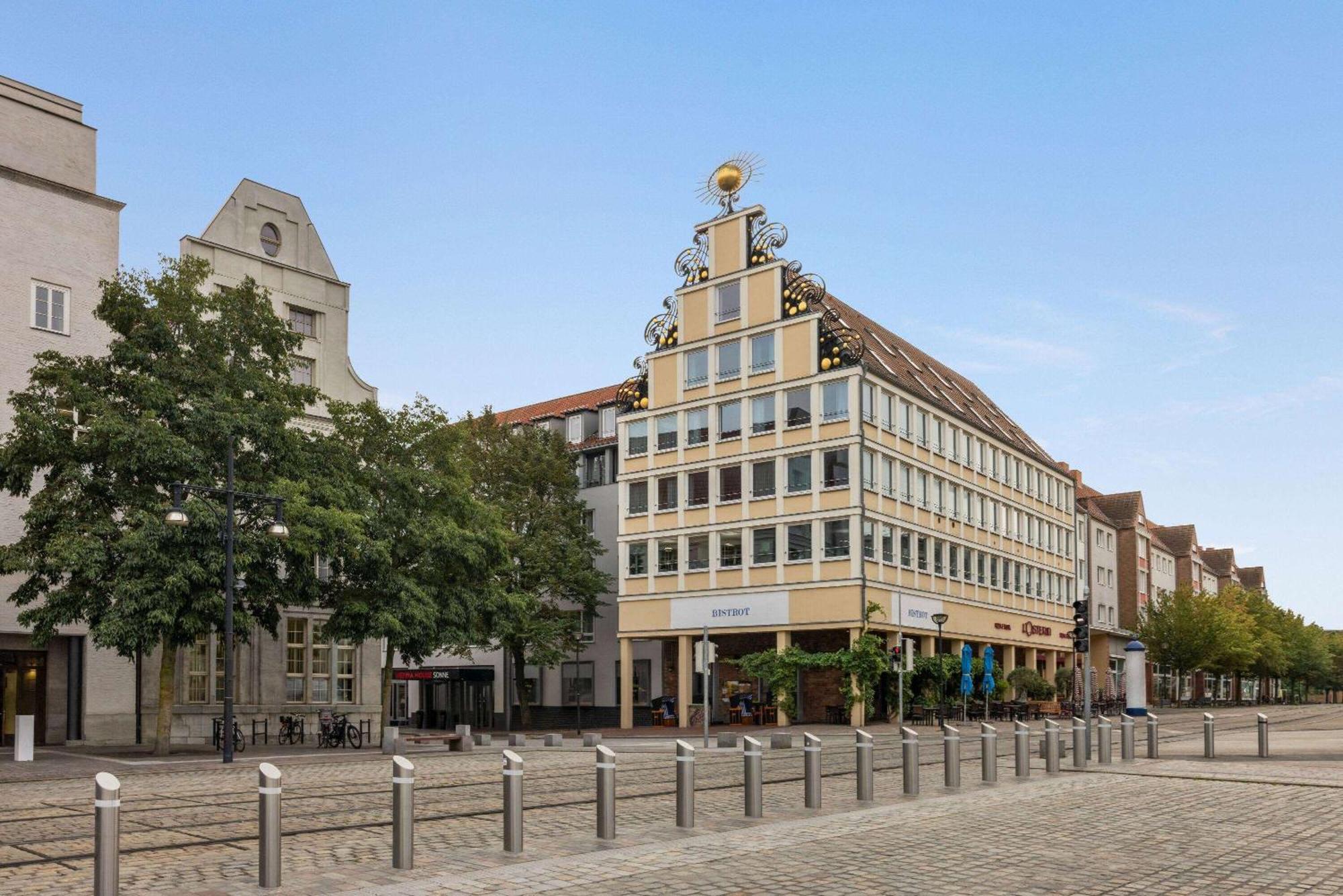 Hotel Vienna House By Wyndham Sonne Rostock Exterior foto